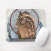 Tapis De Souris Art "idyllique" d'original de receveur de cheval (Avec souris)