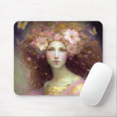 Tapis De Souris Art Imaginaire Fairy Rose (Avec souris)