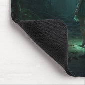 Tapis De Souris Art Imaginaire Fée Forêt Enchantée (Coin)