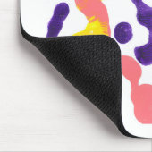 Tapis De Souris Art Inkblot (Coin)