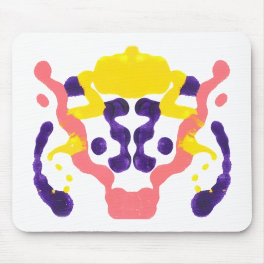 Tapis De Souris Art Inkblot (Devant)