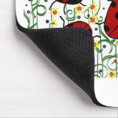 Tapis De Souris Art Ladybug (Coin)