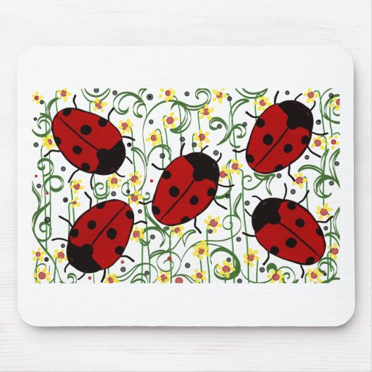 Tapis De Souris Art Ladybug (Devant)