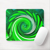 Tapis De Souris Art mixte vert (Avec souris)