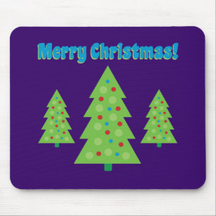 Tapis De Souris Art moderne de l'arbre de Noël