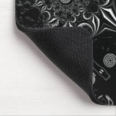 Tapis de souris Art Moderne Noir Blanc 2 (Coin)