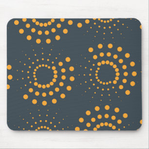Tapis De Souris Art motif géométrique moderne, simple et abstrait