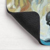 Tapis De Souris Art Mousepad de golden retriever (Coin)