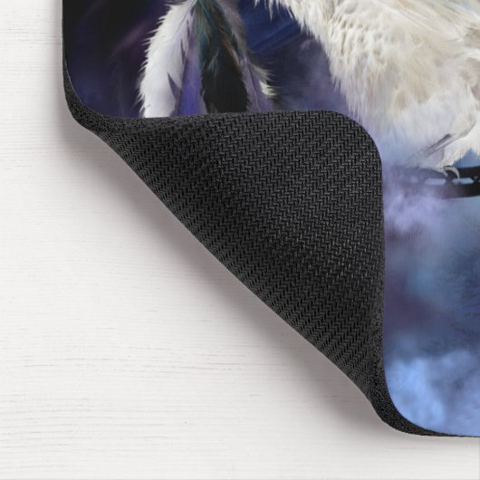 Tapis De Souris Art Mousepad de Ravens d'esprit (Coin)