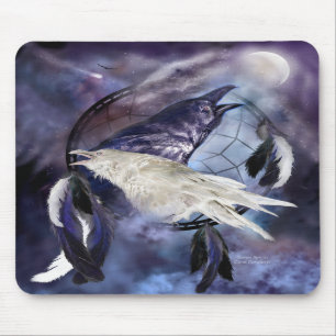 Tapis De Souris Art Mousepad de Ravens d'esprit