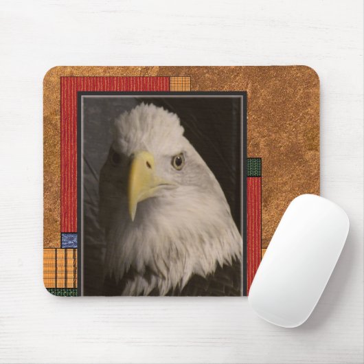Tapis De Souris Art Mousepad d'Eagle (Avec souris)