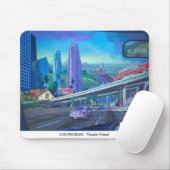 Tapis De Souris Art MOUSEPAD occidental - double vision de Los (Avec souris)
