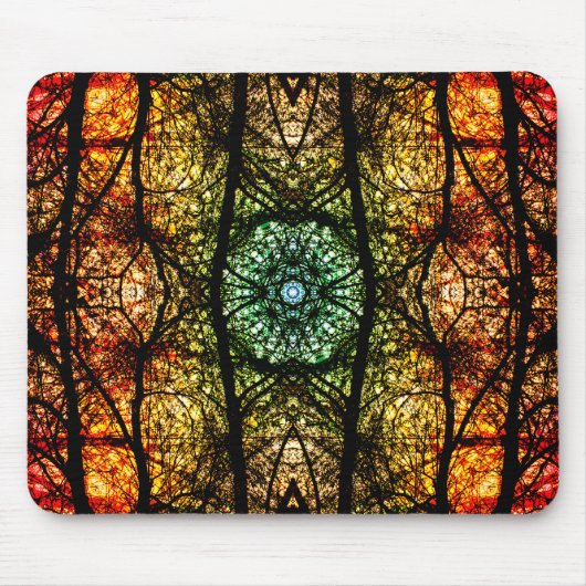 Tapis De Souris Art naturel coloré (Devant)