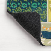 Tapis De Souris Art Nouveau Cats and Flowers (Coin)