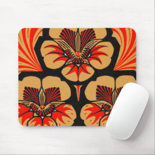 Tapis De Souris Art Nouveau vintage Julie de Graag Gravure sur boi