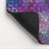 Tapis De Souris Art numérique abstrait multicolore (Coin)