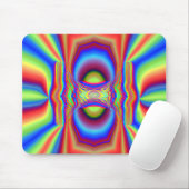 Tapis De Souris Art numérique d'intersection dimensionnelle (Avec souris)