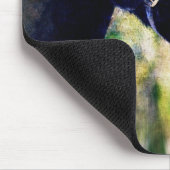 Tapis De Souris Art numérique du cheval noir (Coin)