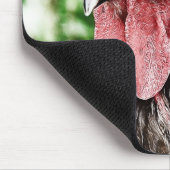 Tapis De Souris Art numérique du coq bleu (Coin)