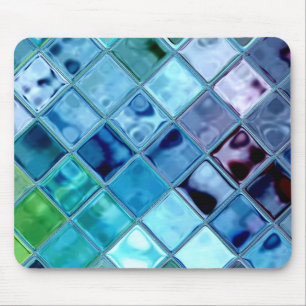 Tapis De Souris Art numérique Mousepad de mosaïque de tuile de