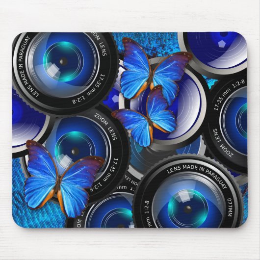 Tapis De Souris Art Papillon 44 (Devant)