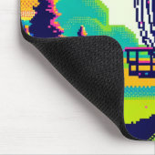 Tapis De Souris Art Pixel de la broche de disque (Coin)