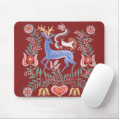 Tapis De Souris Art populaire hongrois (Avec souris)