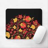 Tapis De Souris Art populaire russe Mousepad de Hohloma (Avec souris)