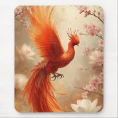 Tapis De Souris Art Radieux Phoenix Cherry Blossom (Devant)