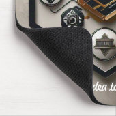 Tapis De Souris "Art Renaissance numérique" (Coin)