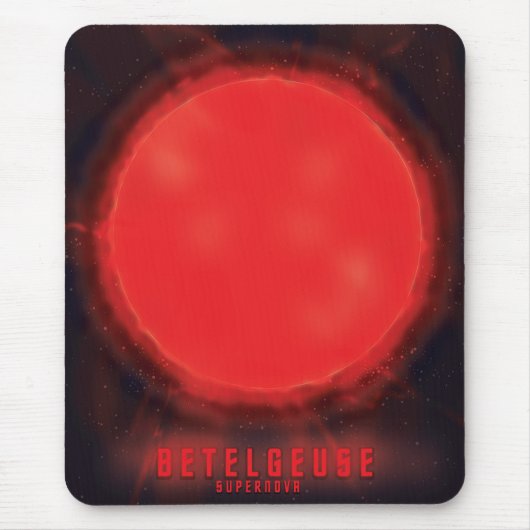 Tapis De Souris art spatial supernova Betelgeuse (Devant)