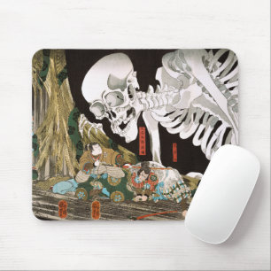 Tapis De Souris Art Ukiyo-e vintage de Kuniyoshi : Spectre de sque