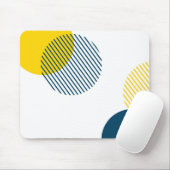 Tapis De Souris Art urbain abstrait moderne, simple, minimal et te (Avec souris)