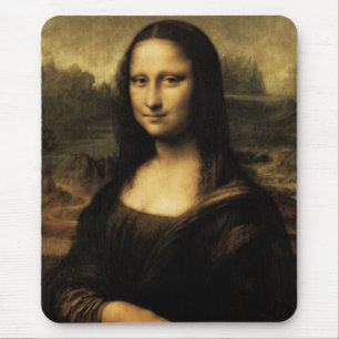 Tapis de souris Art Vintage Monalisa Grand