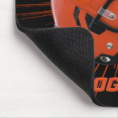 Tapis De Souris Artesia Bulldogs Football Helmet Mouse Pad (Coin)