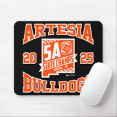 Tapis De Souris Artesia Bulldogs State Champs Logo (Avec souris)