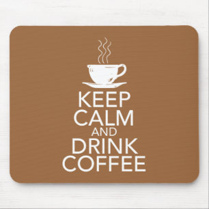 Tapis De Souris Articles Cadeaux « Gardez Votre Calme et Buvez du 