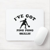 Tapis De Souris articles de cadeau de compétence de ping-pong (Avec souris)