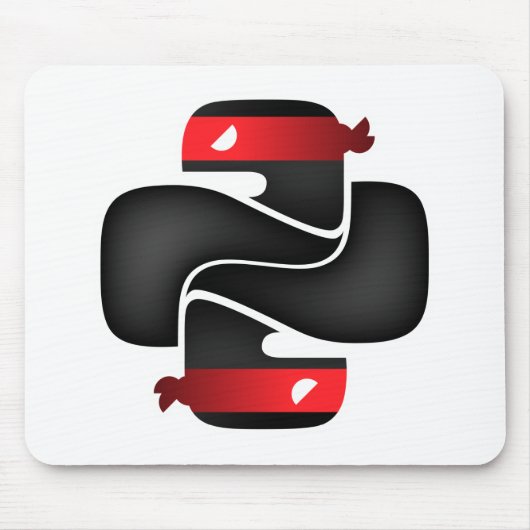 Tapis De Souris Articles de Ninja (Devant)