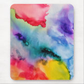 Tapis De Souris Artisan Creative Splashes de l'aquarelle (Devant)
