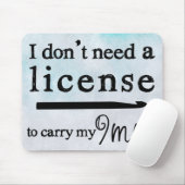 Tapis De Souris Artisanat de licence Crochet Hook (Avec souris)