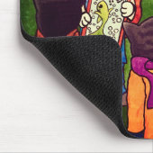 Tapis De Souris Artiste Chat (Coin)