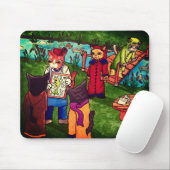 Tapis De Souris Artiste Chat (Avec souris)