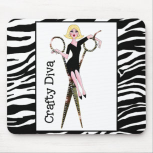 Tapis De Souris Arts et artisanat Diva Mousepad