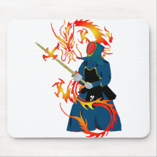 Tapis De Souris Arts Martiaux Hwa Rang Do Stick Lutter Dragon