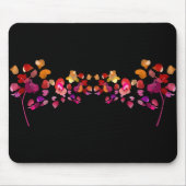 Tapis De Souris Artsy Fiery Petals Feminine Print (Devant)