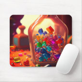 Tapis De Souris Artsy Gems (Avec souris)