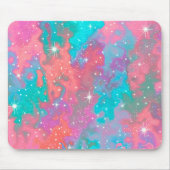 Tapis De Souris Artwork spatial Abstrait| Panier de souris (Devant)