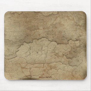 Tapis De Souris Arty de la Terre rustique texturé Mousepad