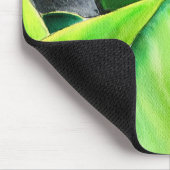 Tapis De Souris Arum blanc Lily aquarelle tropicale florale (Coin)